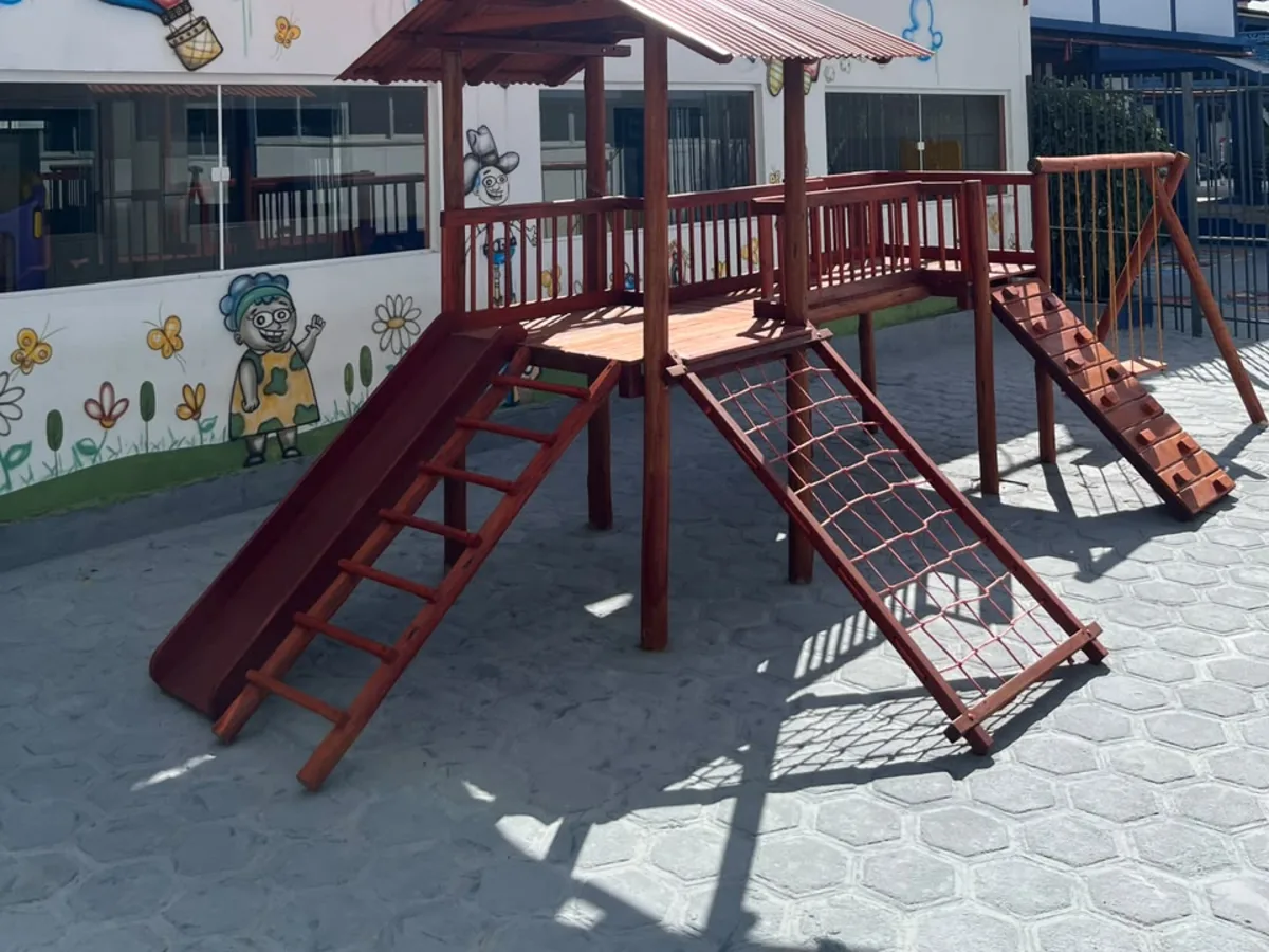 Playground da Educação Infantil do CEV Colégio Parnaíba