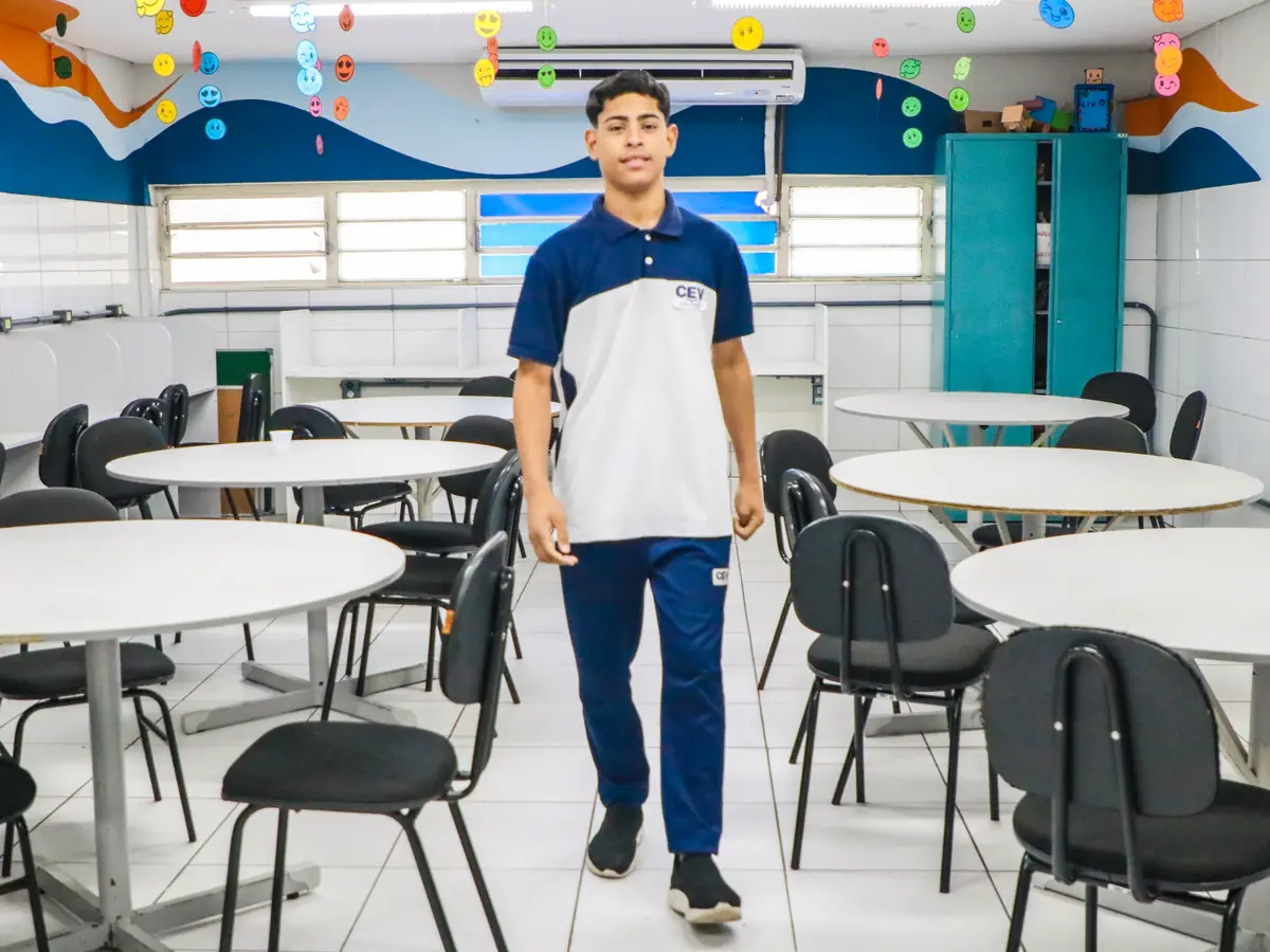 Refeitório do CEV Colégio Sul