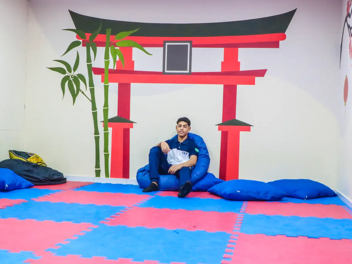 Sala temática de convivência do CEV Colégio Sul