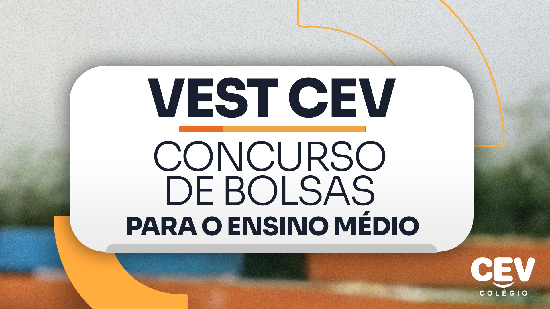 VESTCEV - Concurso de Bolsas do Ensino Médio 20/09/2025