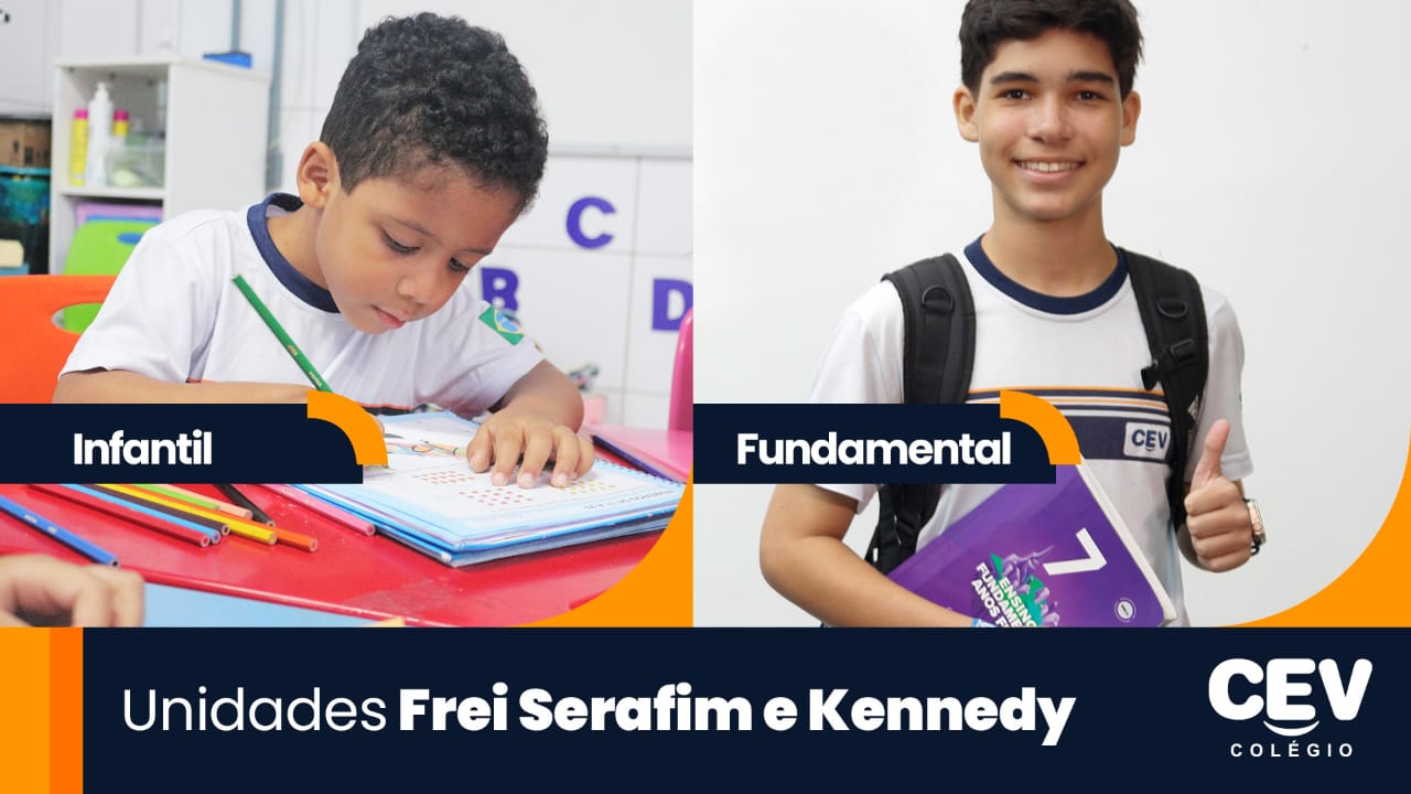 CONFIRA AS DATAS E HORÁRIOS DA 6ª VIVENCIA UNIDADE FREI E KENNEDY